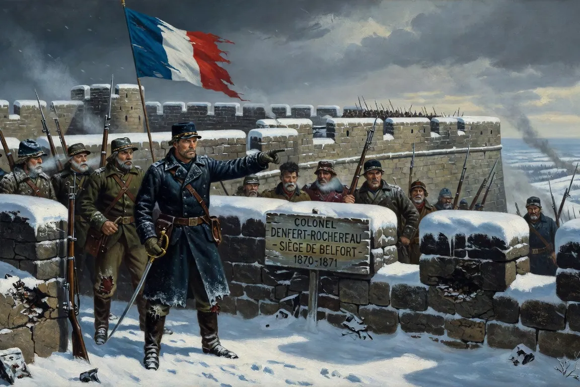 Siège de Belfort 1870-1871, résistance du colonel Denfert-Rochereau