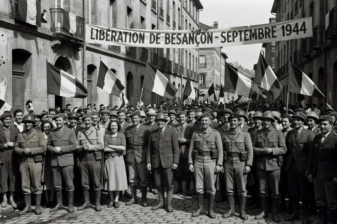 Libération de Besançon, septembre 1944, FFI et forces alliées dans les rues de la ville