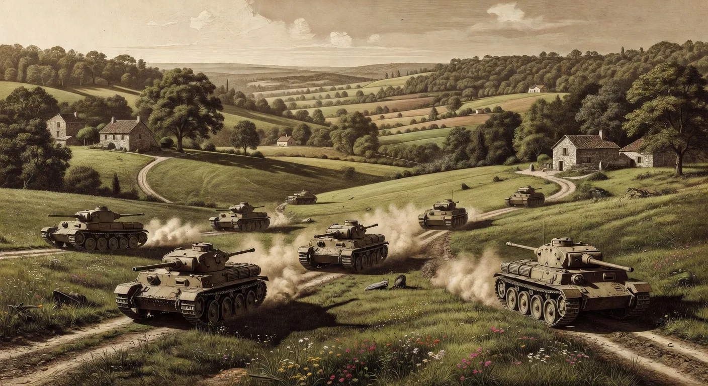 Forces militaires pendant l'invasion du Doubs en juin 1940