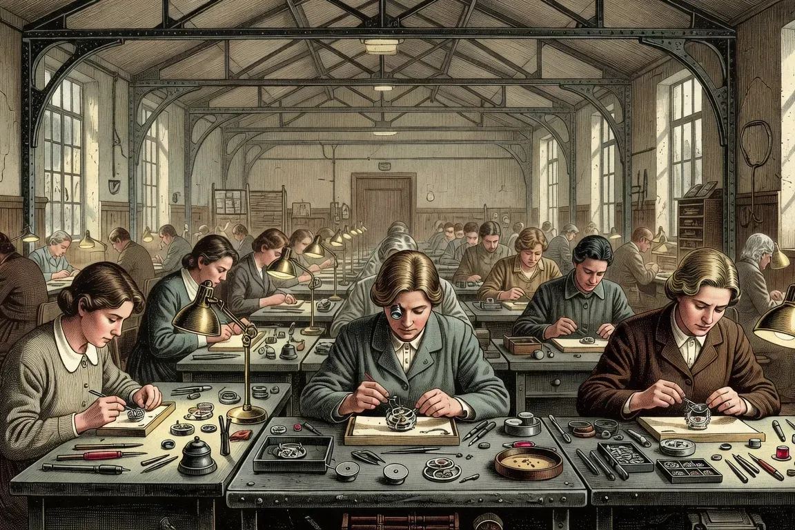 Illustration de l'histoire horlogere entre Besancon et la Russie