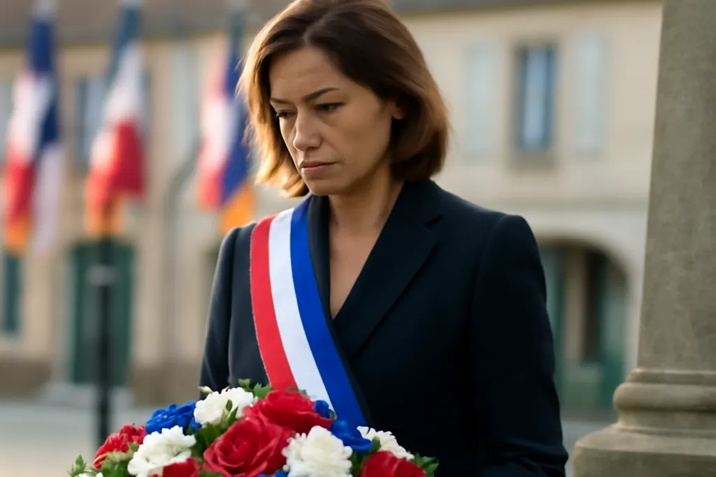 Organisation d'une cérémonie commémorative dans une commune du Doubs