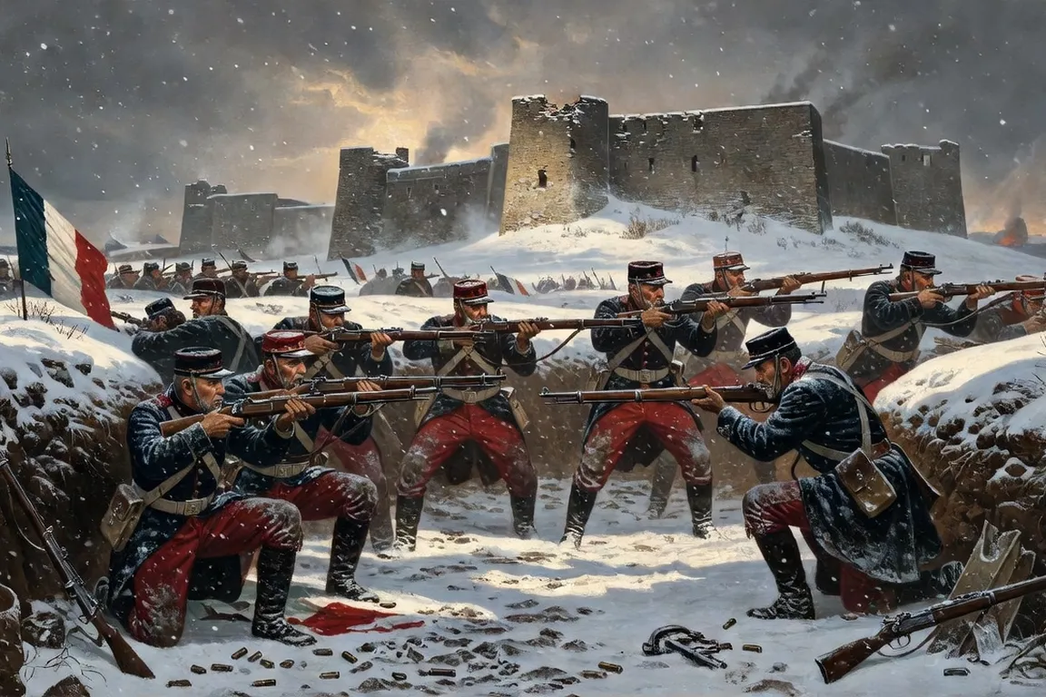 Soldats français pendant la guerre franco-prussienne de 1870-1871, Franche-Comté