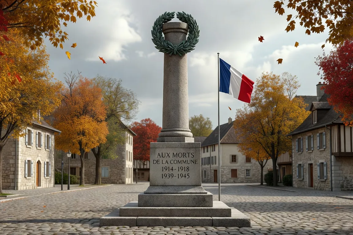 Monument aux morts remarquable dans le Doubs, patrimoine mémoriel français